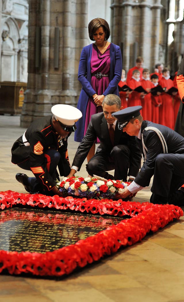 President Obama state visit to UK- Day One