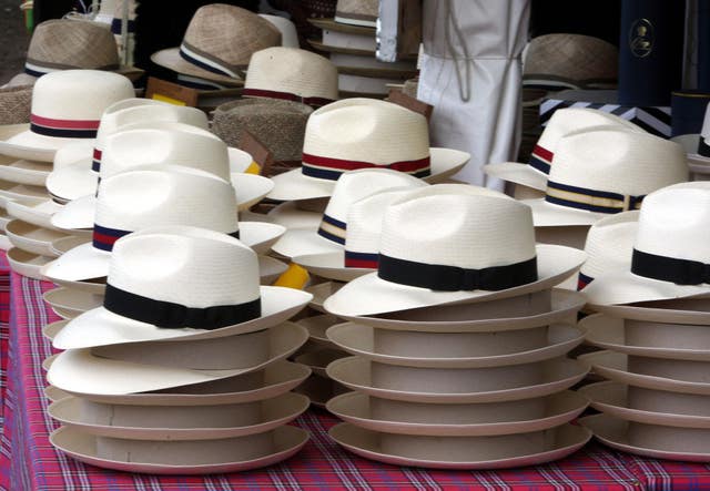 World-famous Panama hats are not actually made in the country
