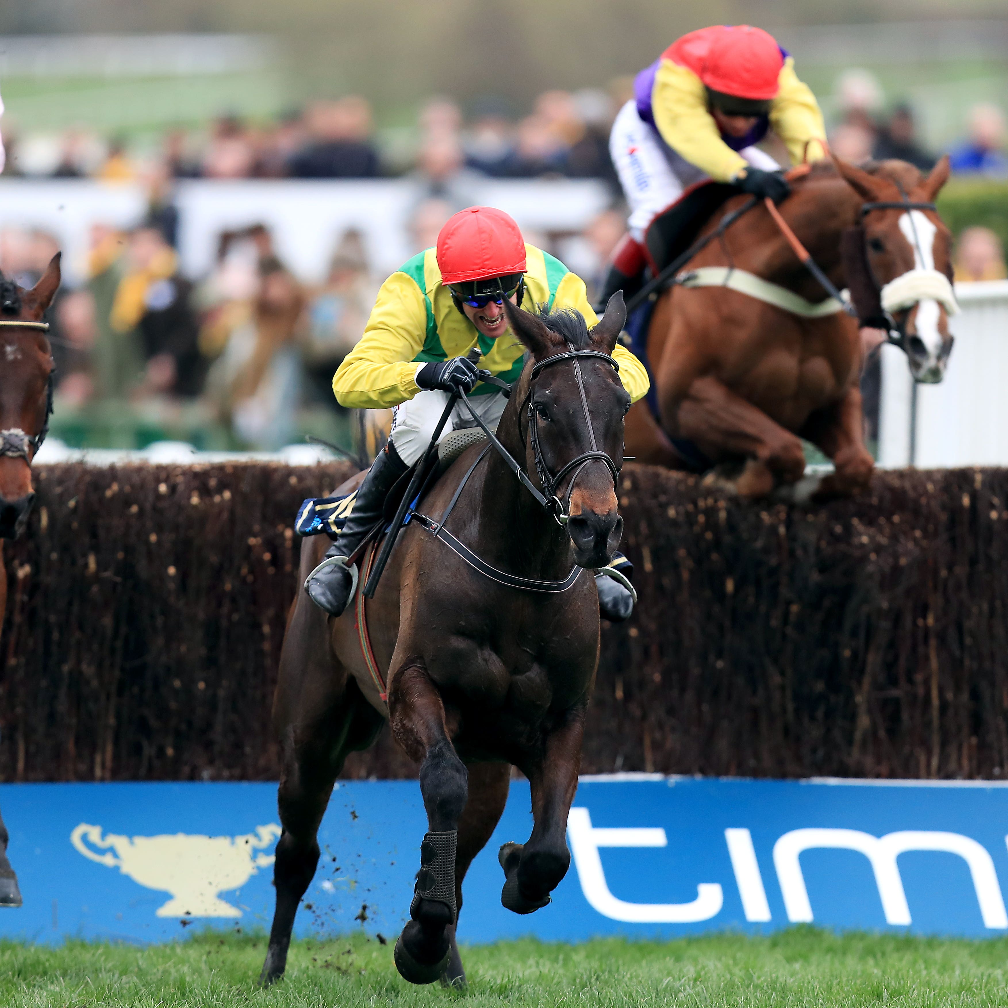Sizing John on his way to winning the Cheltenham Gold Cup
