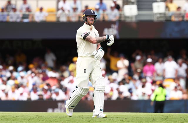 Ben Stokes' comeback got off to a disappointing start in Brisbane.