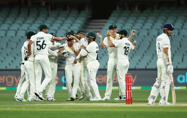 Australia celebrate