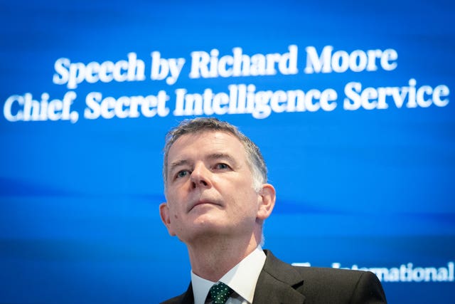 MI6 Chief Richard Moore speech