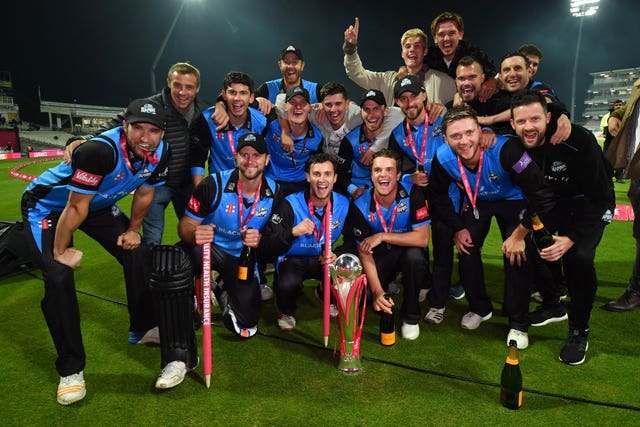 Worcestershire Rapids were Blast champions in 2019 