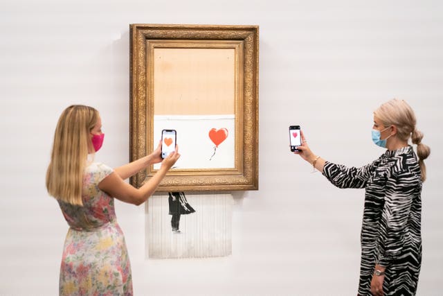 Sotheby’s – Love is in the Bin – Banksy sale