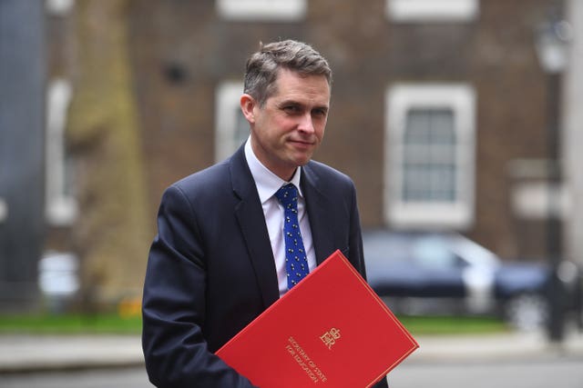 Education Secretary Gavin Williamson (Victoria Jones/PA)