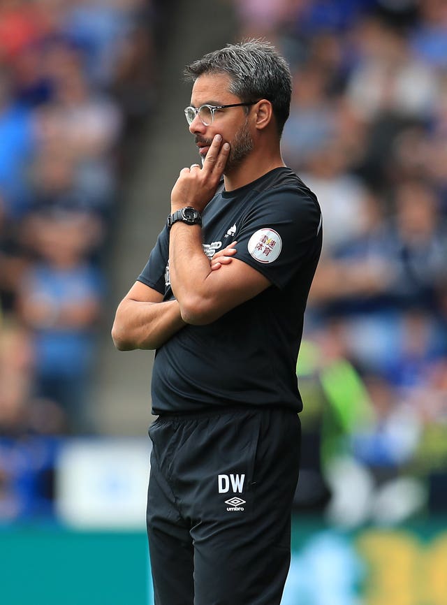 Huddersfield manager David Wagner will hope there is better to come from his team this season