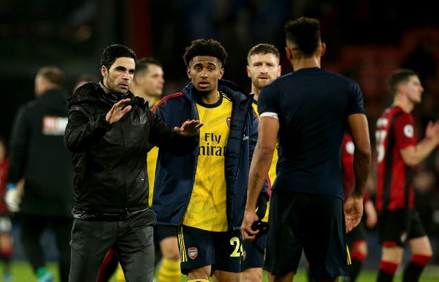 Mikel Arteta was happy with his side