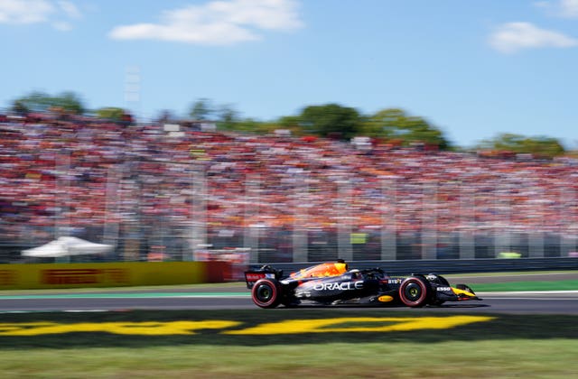 Verstappen raced to his 11th win of the season in Monza 