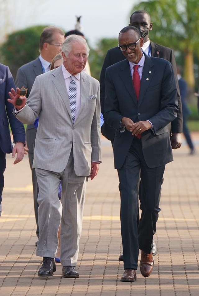 Prince of Wales visit to Rwanda
