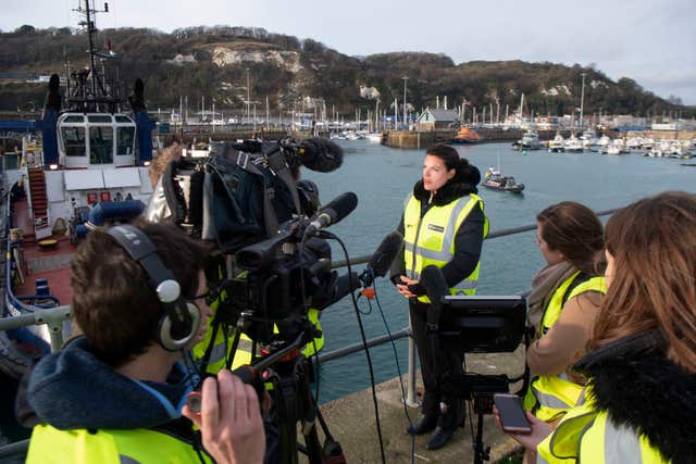 Immigration Minister Caroline Nokes warned that increasing the number of patrol vessels could act as a 'magnet' for migrants (Victoria Jones/PA)
