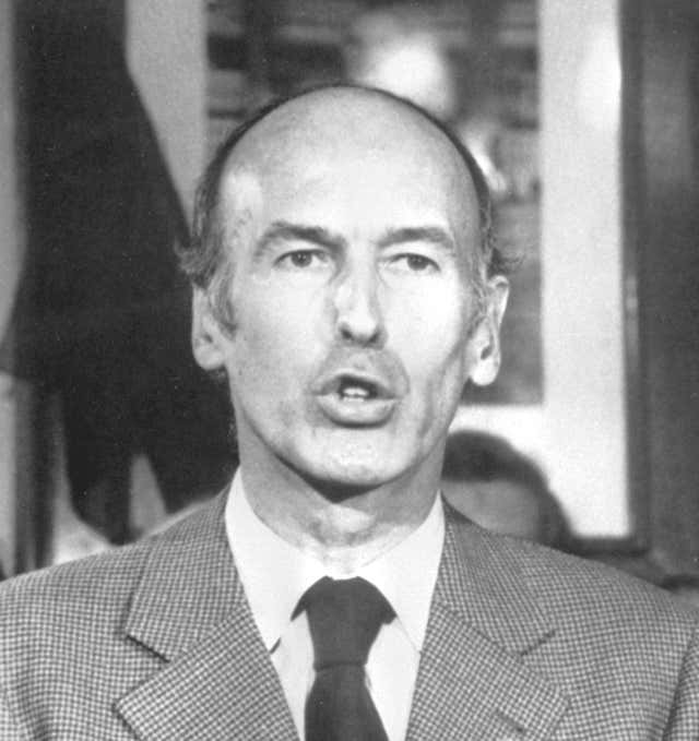 Valery Giscard d’Estaing.