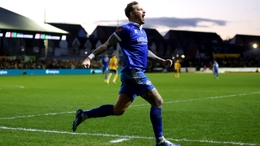 Chris Maguire scored Eastleigh’s equaliser (Nigel French/PA)