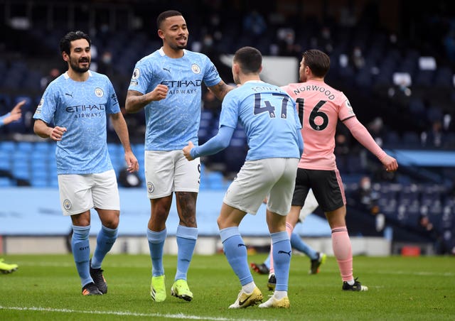Gabriel Jesus scored the only goal as Manchester City beat Sheffield United 1-0