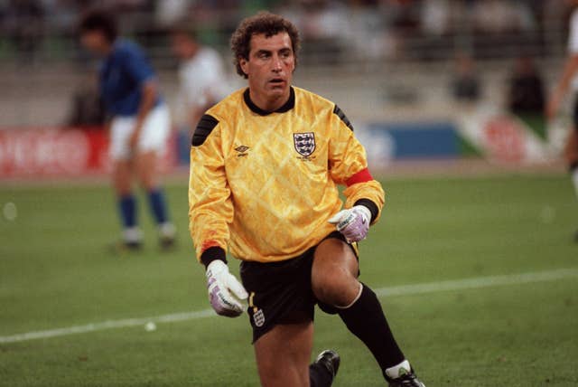 England goalkeeper Peter Shilton played his final international in the third-placed play-off loss to Italy at Italia 90