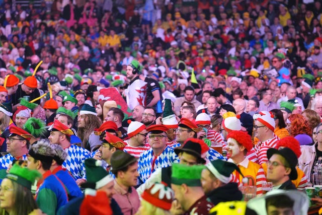 Fans at Alexandra Palace 