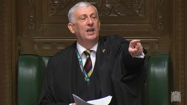 Sir Lindsay Hoyle comments