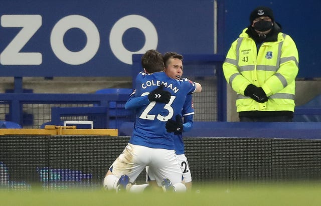 Everton's Bernard drew praise for his winning goal