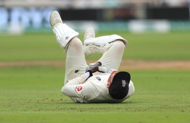 Jonny Bairstow fractured a finger on third day at Trent Bridge