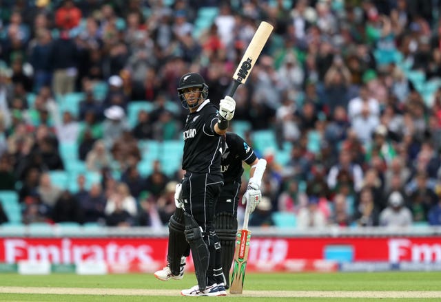 Ross Taylor marked his 400th international appearance with a knock of 82