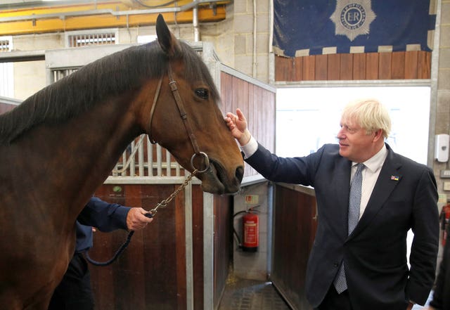 Boris Johnson final week in office