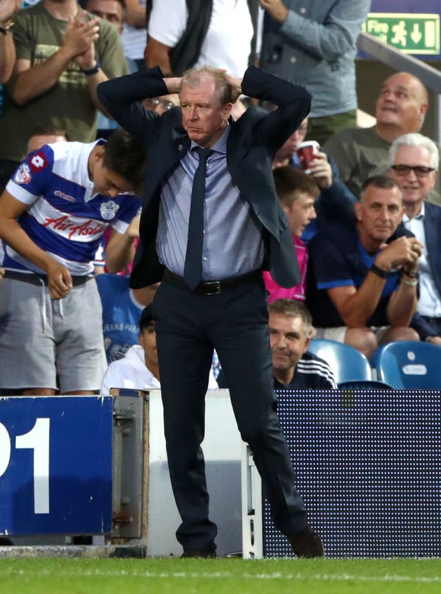 Steve McClaren was booed off after QPR lost 3-0 at home to Bristol City on Tuesday night