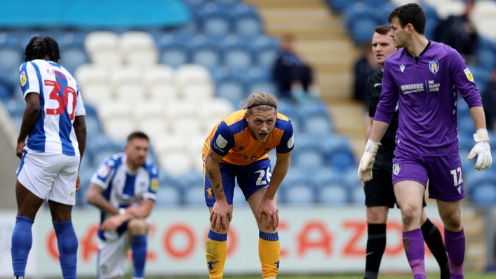 Mansfield picked up three points at Colchester but missed out on the play-offs (Steven Paston/PA)