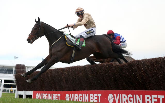 Broadway Boy in action at Cheltenham