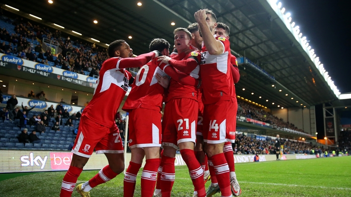 Middlesbrough’s Marcus Forss celebrates