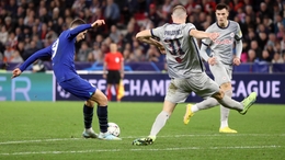 Kai Havertz scores Chelsea’s brilliant winner against RB Salzburg (Jurgen Feichter/PA)