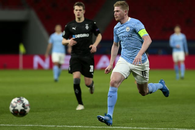 Kevin De Bruyne was in fine form for Manchester City