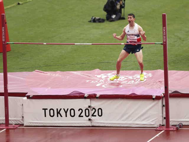Great Britain’s Jonathan Broom-Edwards topped the Paralympic podium in Tokyo