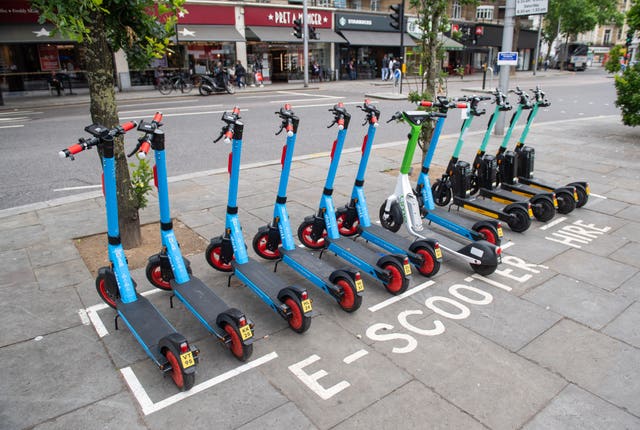 E-scooters