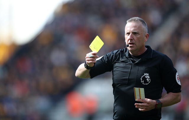 Yellow cards could be handed out for spitting