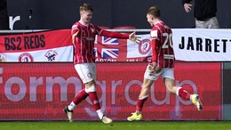 Sam Bell, right, opened the scoring for Bristol City (Adam Davy/PA)