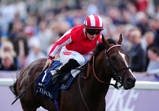 Bradsell and Hollie Doyle winning the Nunthorpe at York 