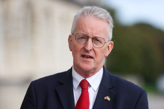 Hilary Benn visits NI