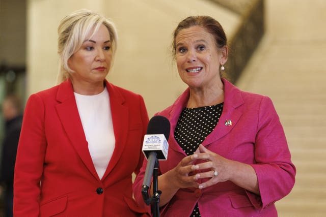 Michelle O’Neill and Mary Lou McDonald