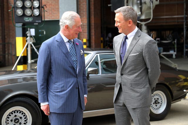 Royal visit to Pinewood studios