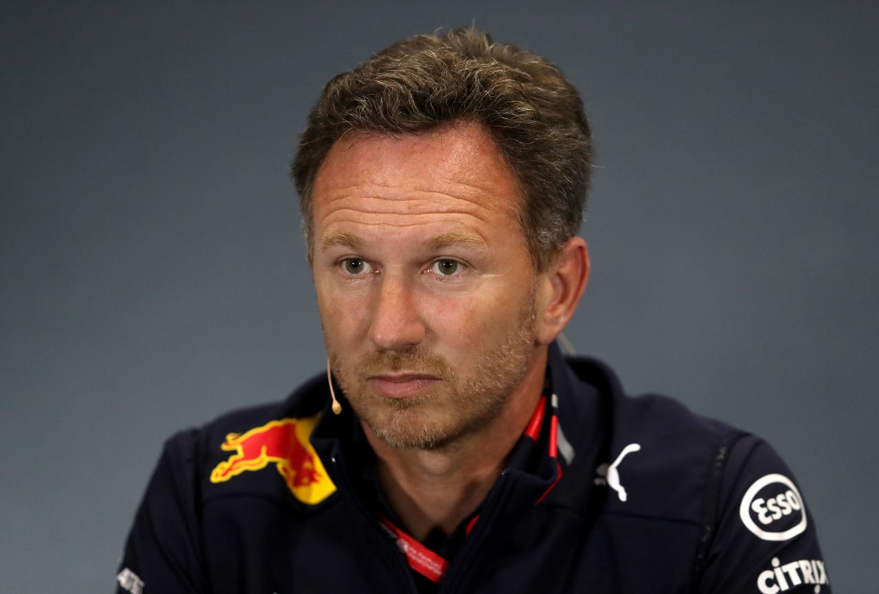 Christian Horner insists he made no 