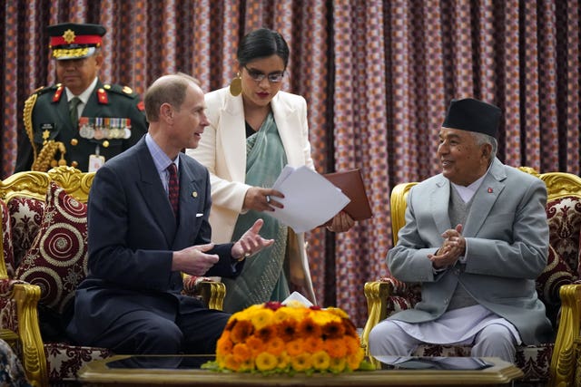 Royal visit to Nepal