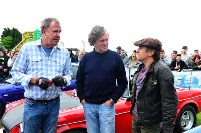 Filming Top Gear final scenes