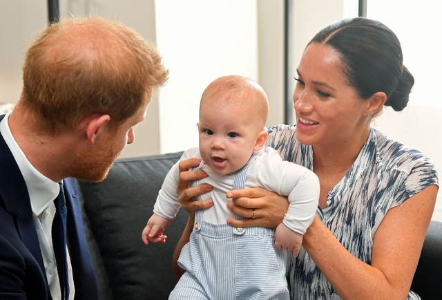 Harry, Meghan and Archie