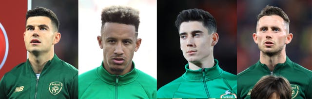 John Egan, Callum Robinson, Callum O'Dowda and Alan Browne missed out against Wales due to coronavirus restrictions 