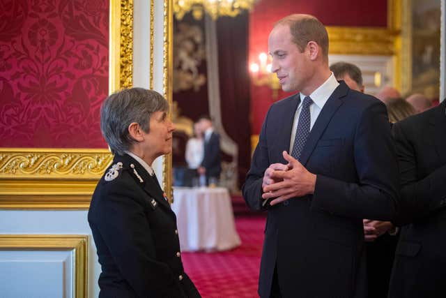 Duke of Cambridge hosts Metropolitan and City Police Orphans Fund reception