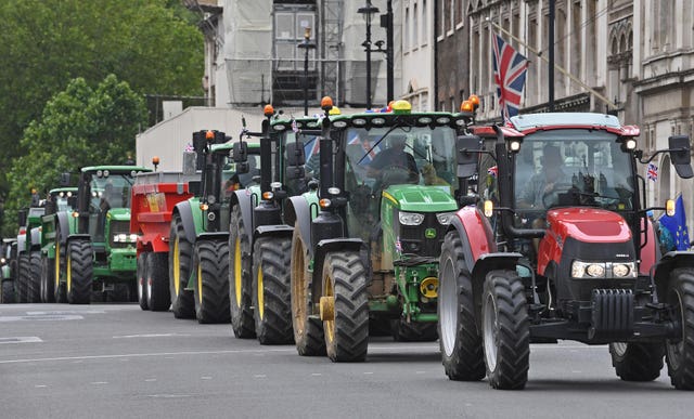 Save British Farming protest