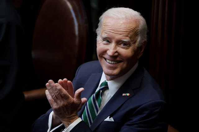 Joe Biden in the Oireachtas Eireann