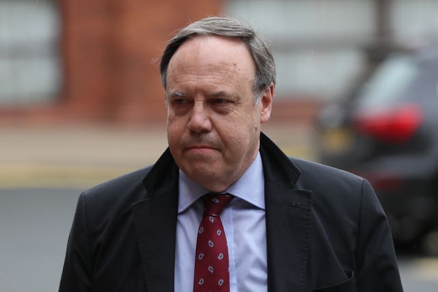 Lord Nigel Dodds (Brian Lawless/PA)