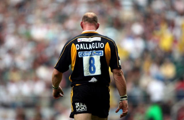 Lawrence Dallaglio skippered Wasps to their sixth Premiership title after victory over Leicester in 2008 in his final match before retirement 