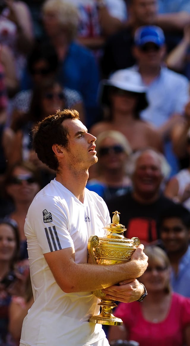 Andy Murray won his first Wimbledon title 10 years ago