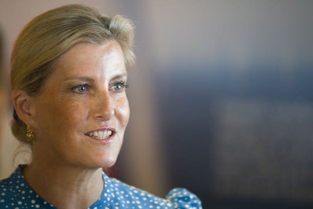 The Duchess of Edinburgh close-up